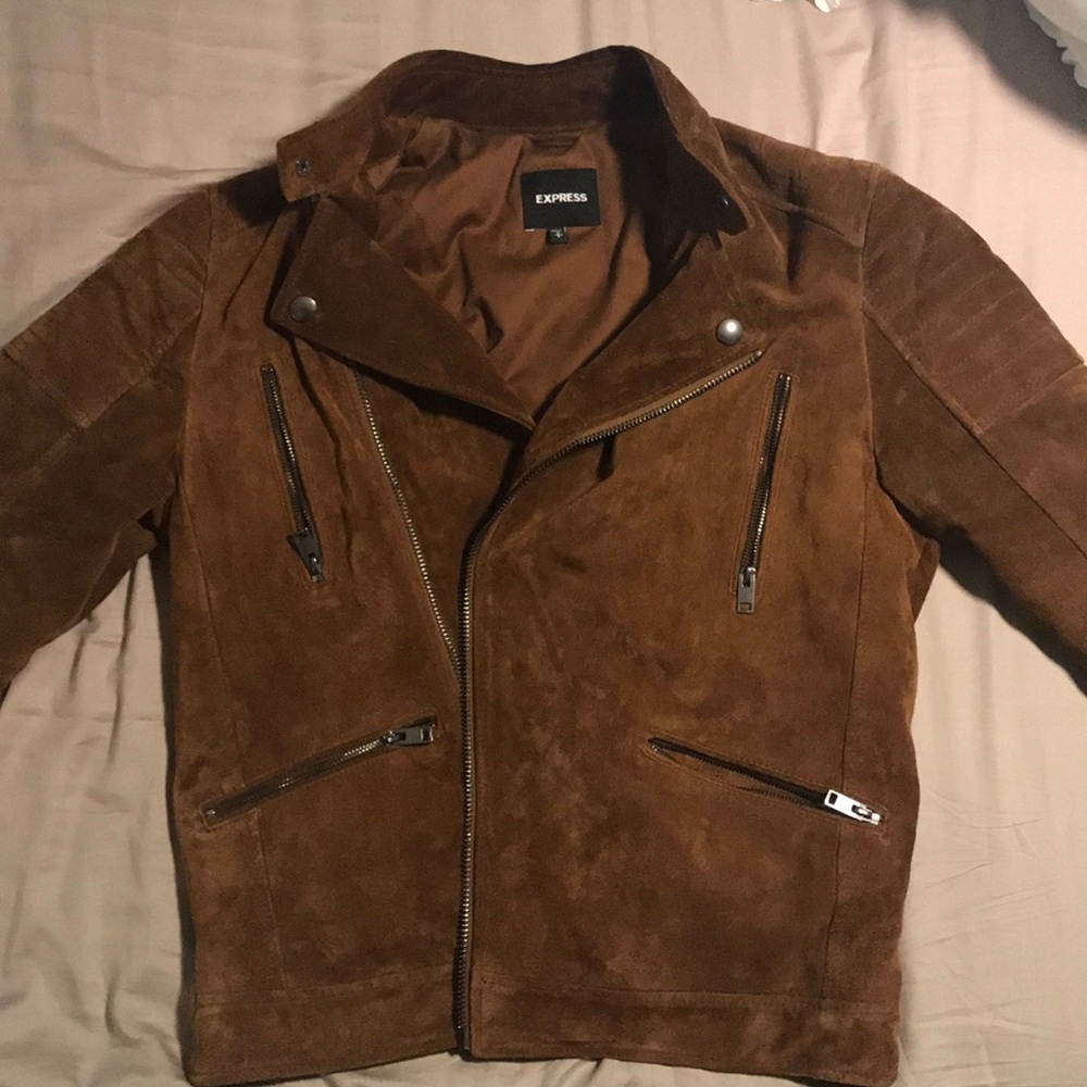 Express genuine suede jacket